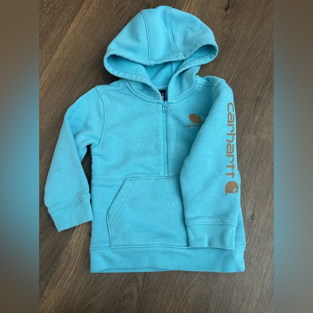 Carhartt Kids Aqua Zip-Up Hoodie